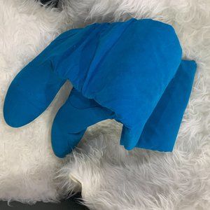 Blue Knee High Boots